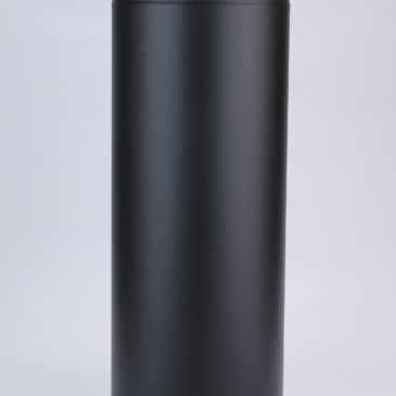 耐熱黒塗装断熱二重煙突 500mm (150-200)　ロック式