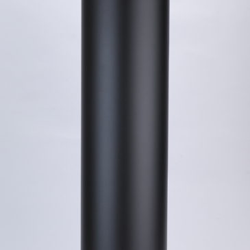 耐熱黒塗装断熱二重煙突 1000mm (150-200)　ロック式
